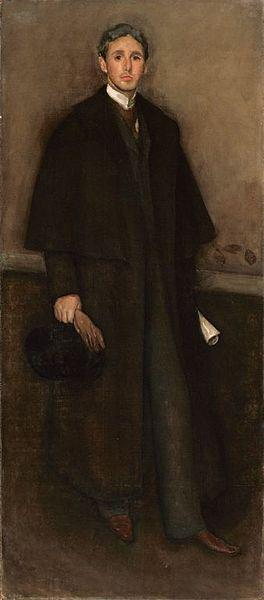 James Abbot McNeill Whistler Portrait of Arthur J. Eddy oil painting picture